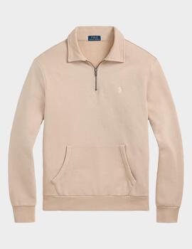 Sudadera Half Zip Polo Ralph Lauren M Classics Gra