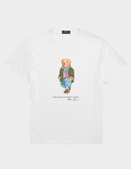 Camiseta Oso Polo Ralph Lauren White