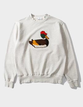 Sudadera Edmmond Studios Duck Hunt Plain Grey Mela