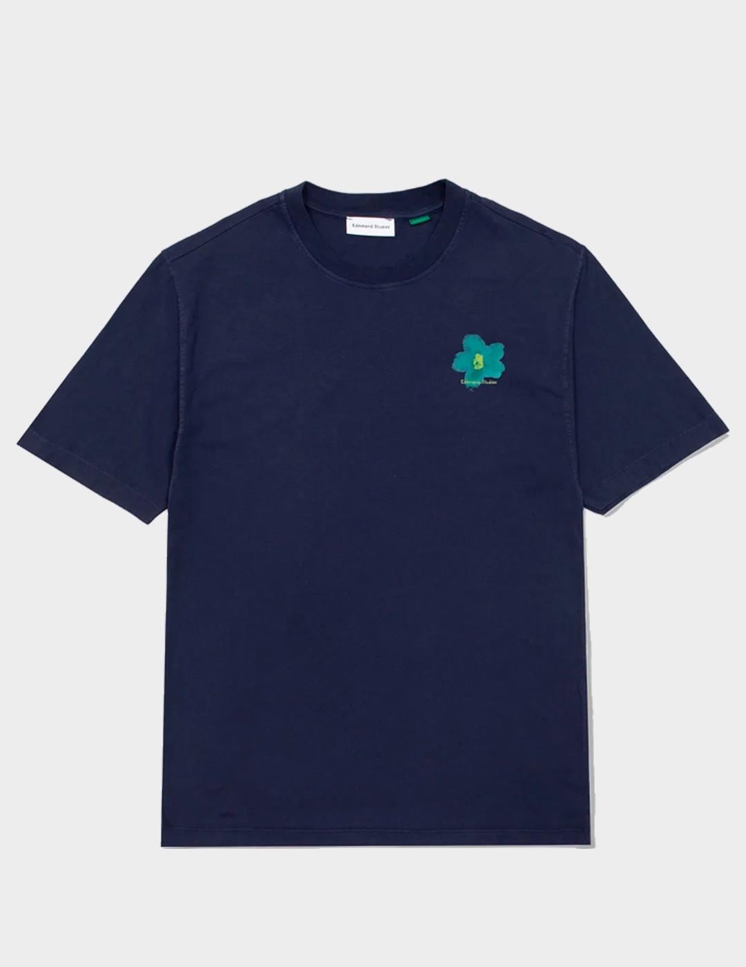 Camiseta Edmmond Studios Garden Plain Navy