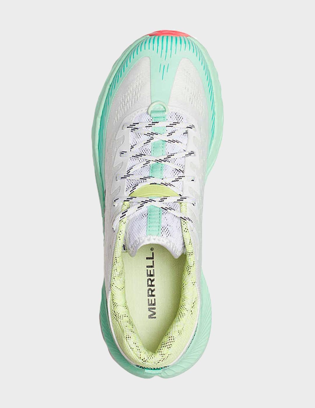 Zapatillas Merrell Agility Peak 5 White/Celadon