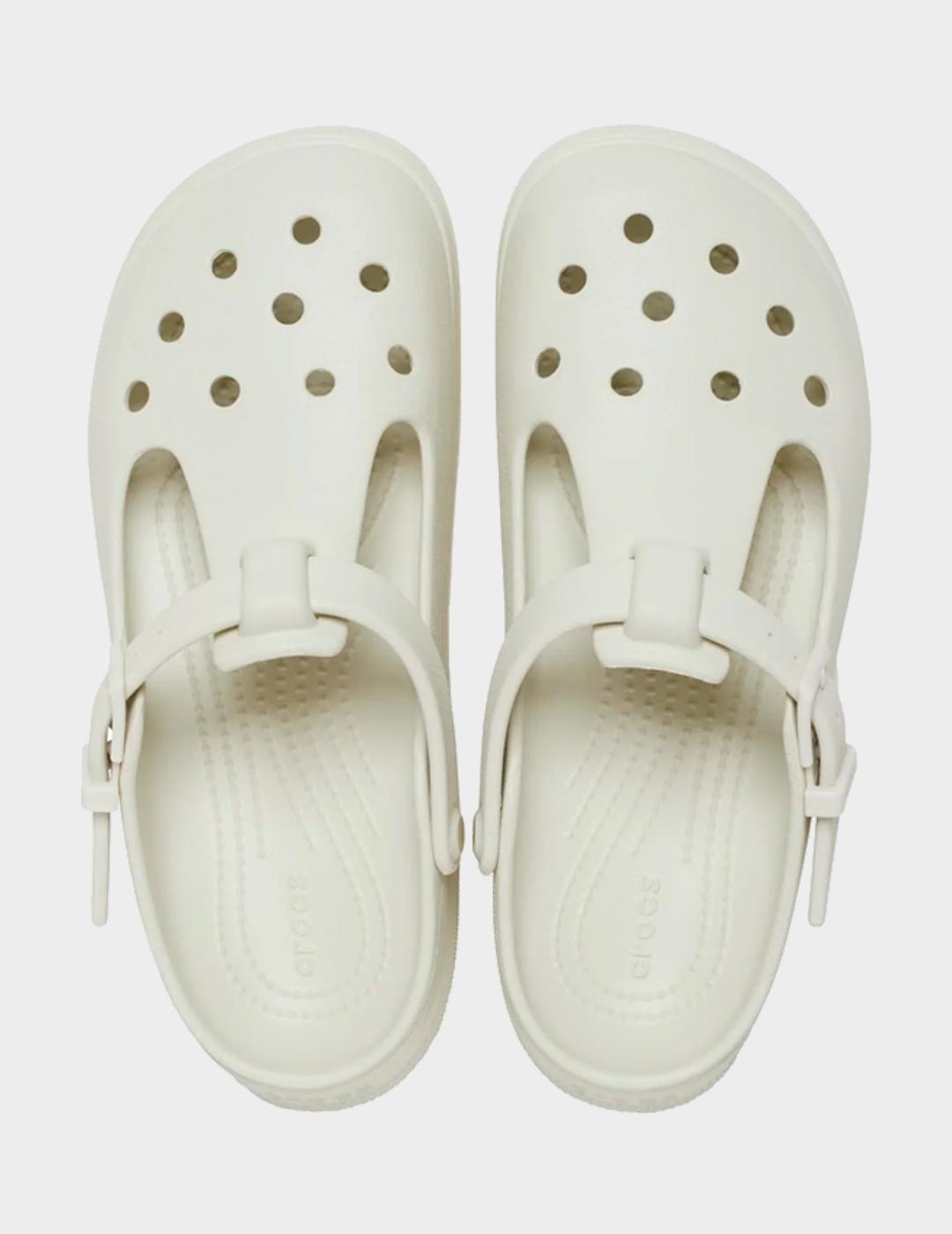 Zuecos Crocs Classic Mary Jane Clog U Linen