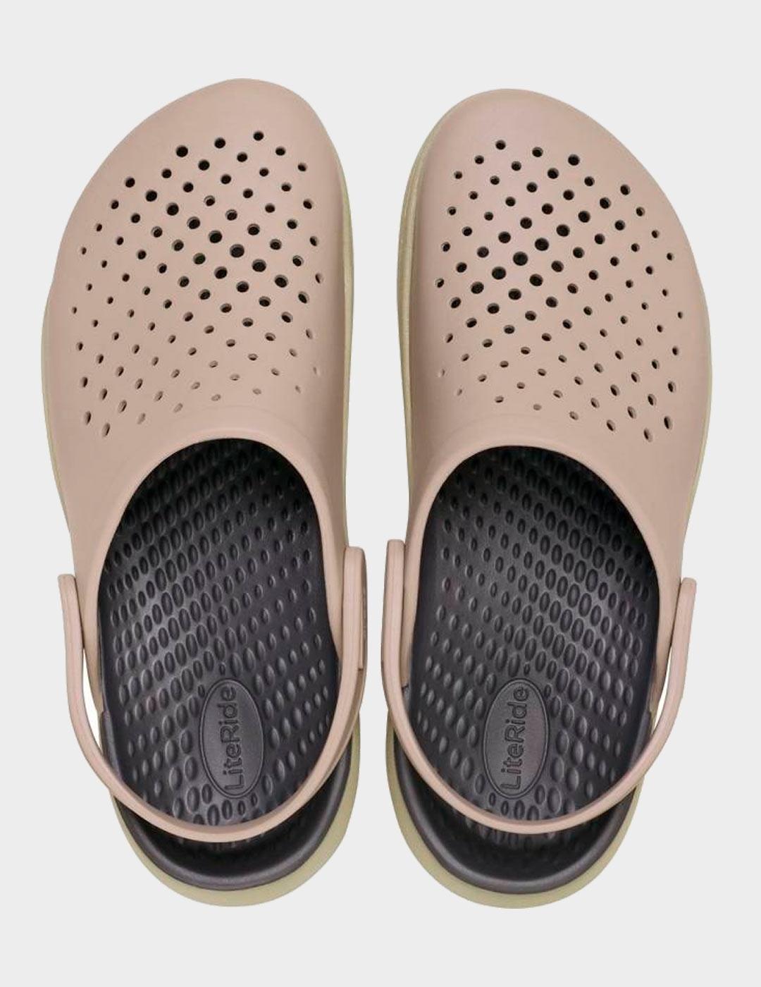 Zuecos Crocs Immotion Clog U Taupe