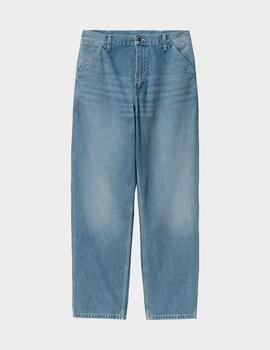 Pantalon Carhartt WIP Simple Pant blue Stone Washe