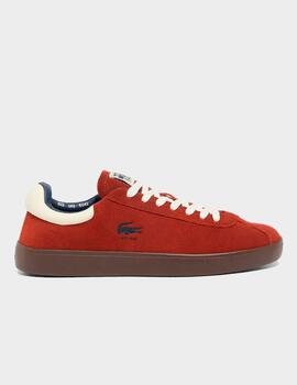 Zapatilla Lacoste Baseshot 125 1 SMA Burg/Gum Sued