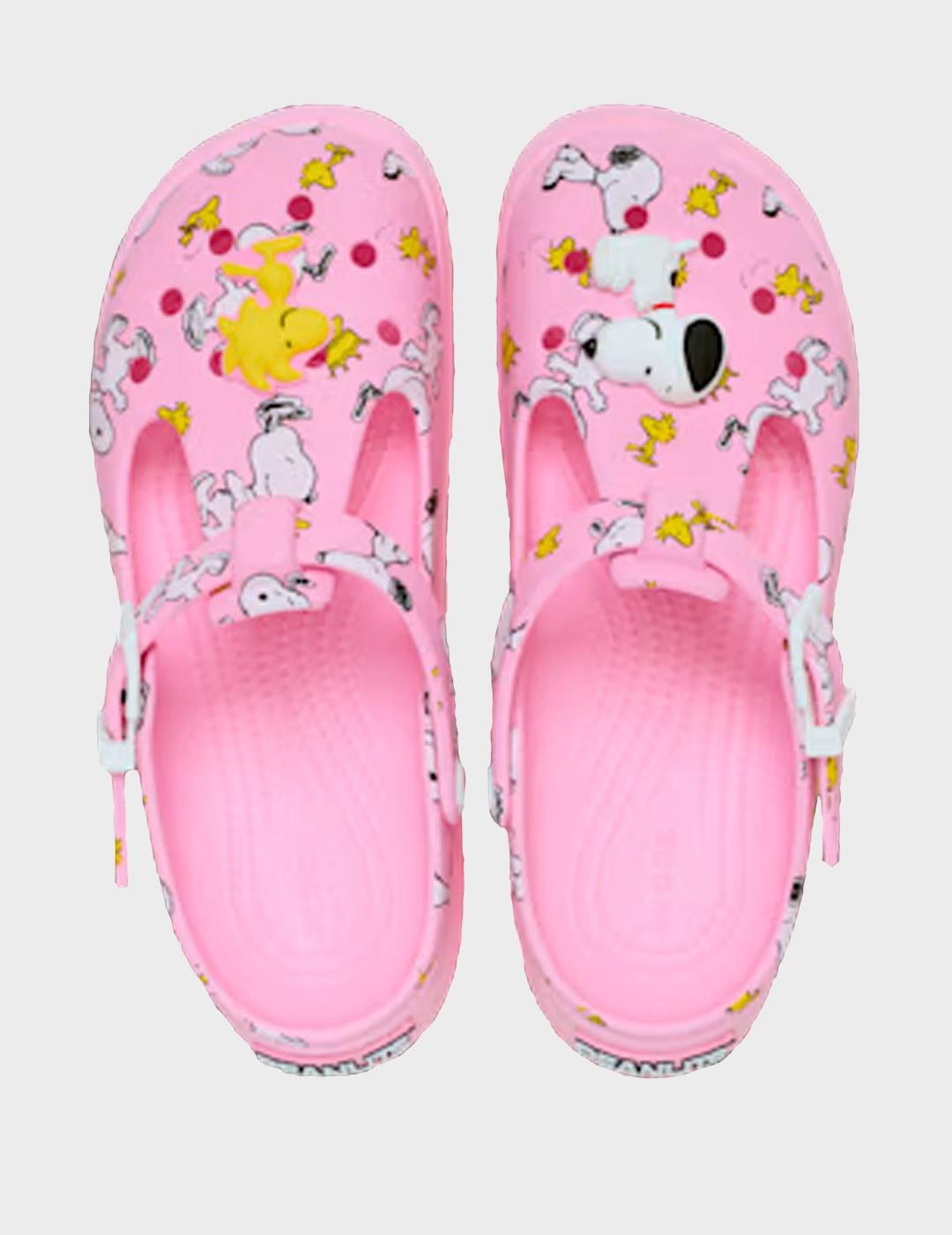 Zuecos Crocs Peanuts Mary Jane Clog