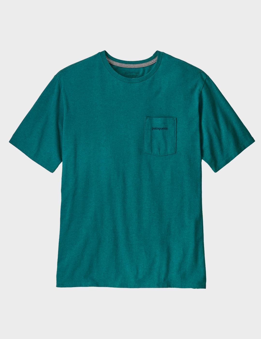 Camiseta Patagonia Ms Boardshort Logo Pocket Blue