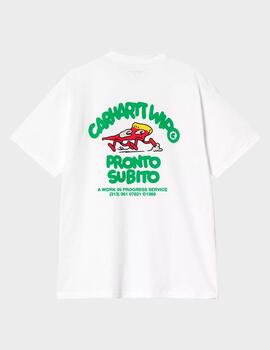 Camiseta Carhartt WIP Pronto S/S White