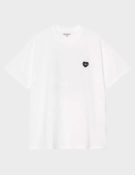 Camiseta Carhartt WIP Heart II Hartt White