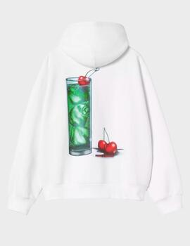 Sudadera Carhartt WIP Jake García Hooded White