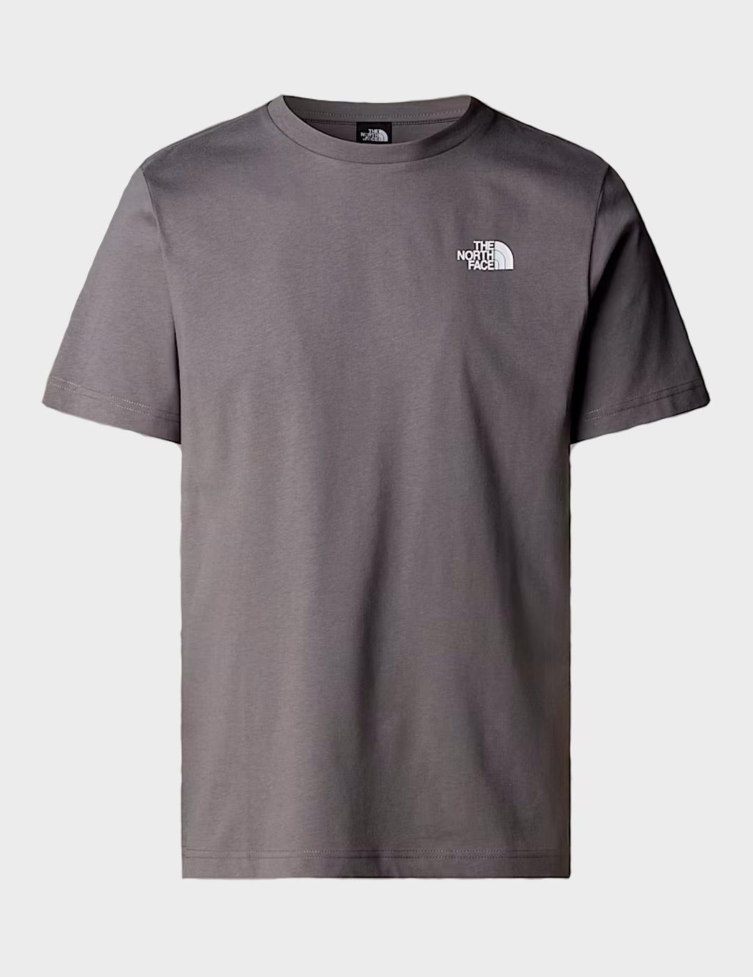 Camiseta The North Face Box NSE SmkdPearl/HeroBlue