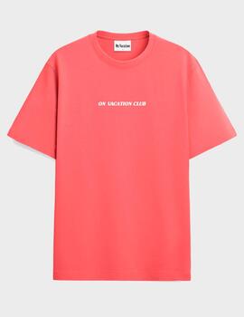 Camiseta On Vacation Time Out T-shirt Coral