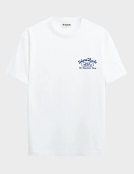 Camiseta On Vacation Island Radio T-shirt White