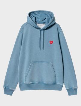 Sudadera Carhartt WIP Hooded Ingo Sweat Light Blue
