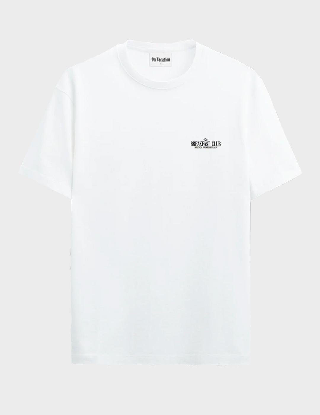 Camiseta On Vacation Breakfast Club T-shirt white