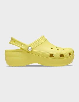 Zuecos Crocs Classic Plataform Pearl Clog  W Dalil