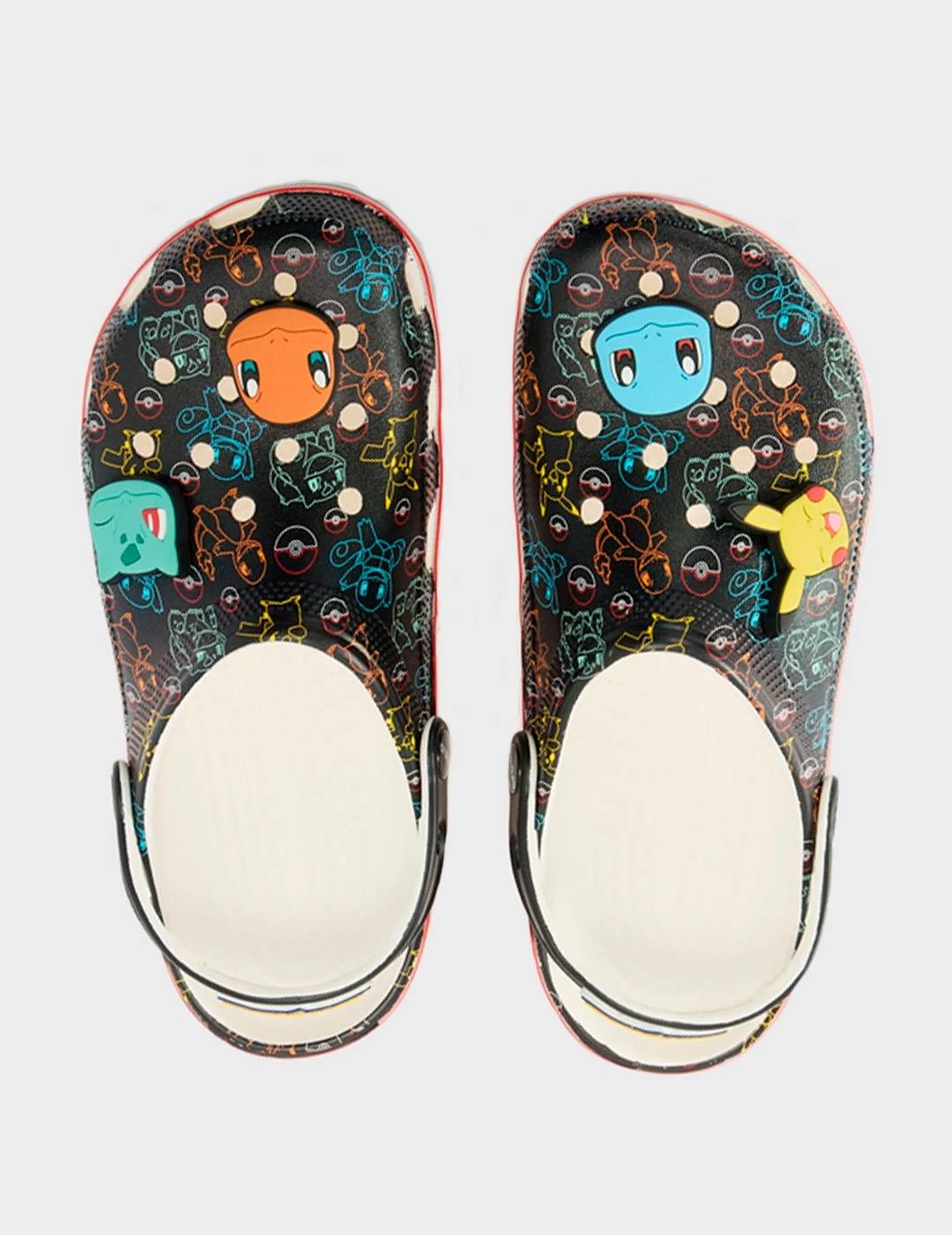 Zuecos Crocs Classic Pokemon Print U Multi