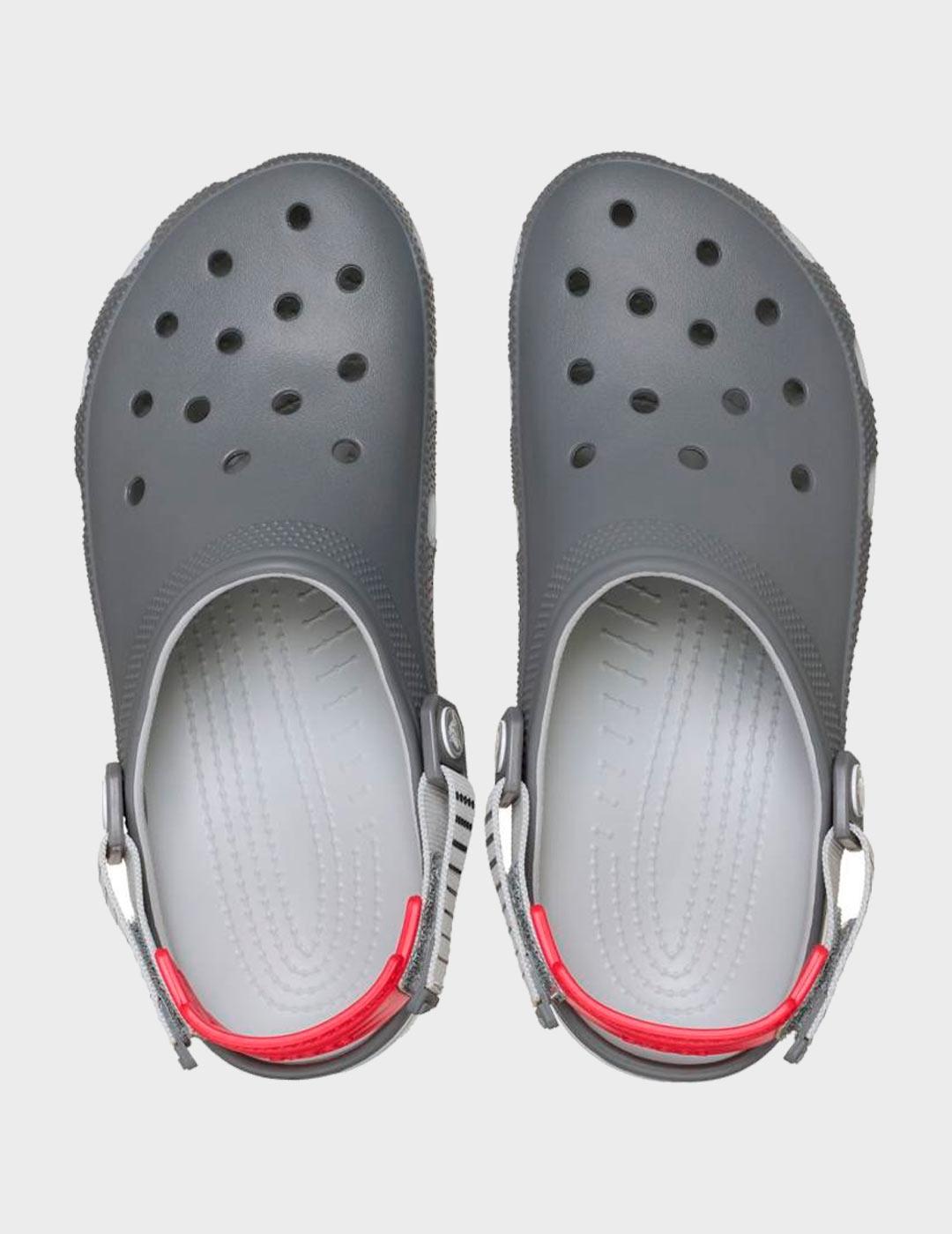 Zuecos Crocs Classic Turbo Clog U Slate Grey