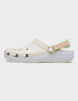 Zuecos Crocs Classic Turbo Clog Bone