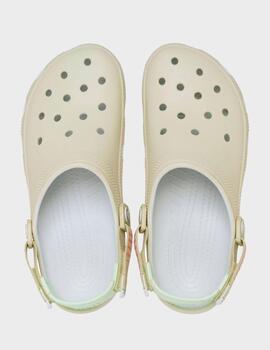 Zuecos Crocs Classic Turbo Clog Bone