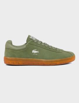 Zapatilla Lacoste Baseshot 125 6 SMA Khk/Gum Suede