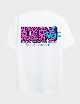 Camiseta On Vacation Never Enough T-shirt White