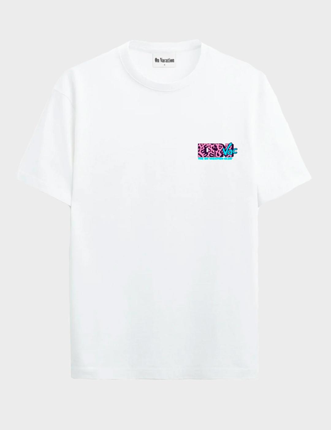 Camiseta On Vacation Never Enough T-shirt White