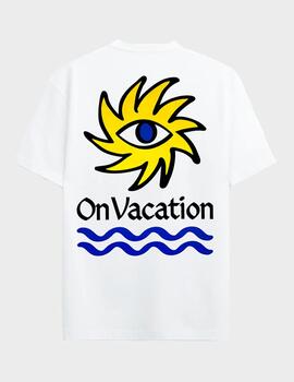 Camiseta On Vacation Sun Eye T-shirt White