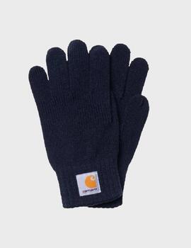 Guantes Carhartt Wip Watch DarkNavy