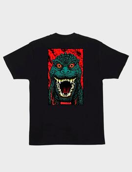 Camiseta Santa Cruz Godzilla Destroyer Stripes Blk