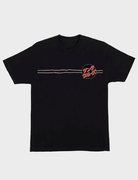 Camiseta Santa Cruz Godzilla Destroyer Stripes Blk