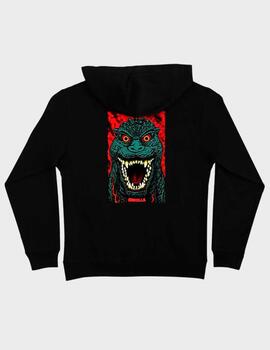 Sudadera Santa Cruz Godzilla Destroyer Black