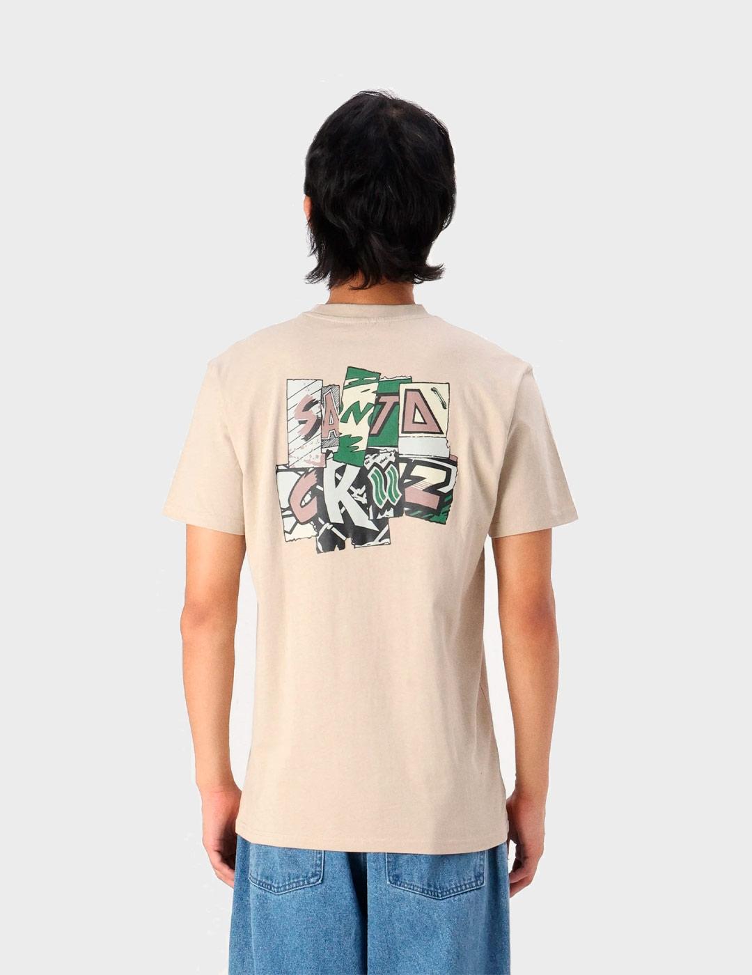 Camiseta Santa Cruz Tee Kickback Fog
