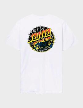 Camiseta Santa Cruz Kendall Wolf Dot White
