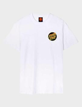 Camiseta Santa Cruz Kendall Wolf Dot White