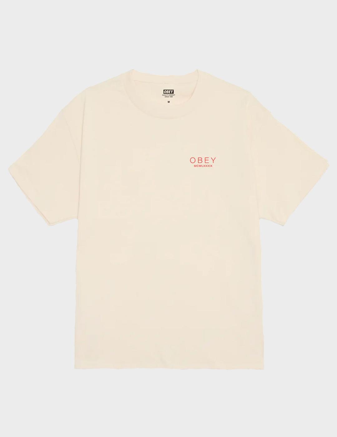 Camiseta Obey Bella maximus Cream
