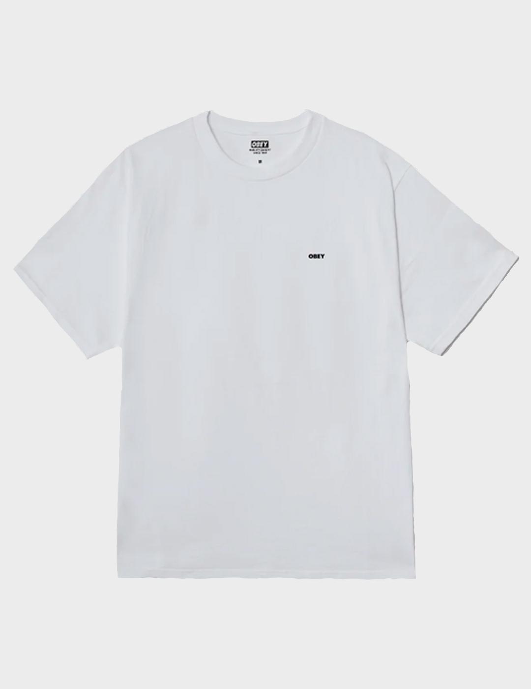 Camiseta Obey visual studies White