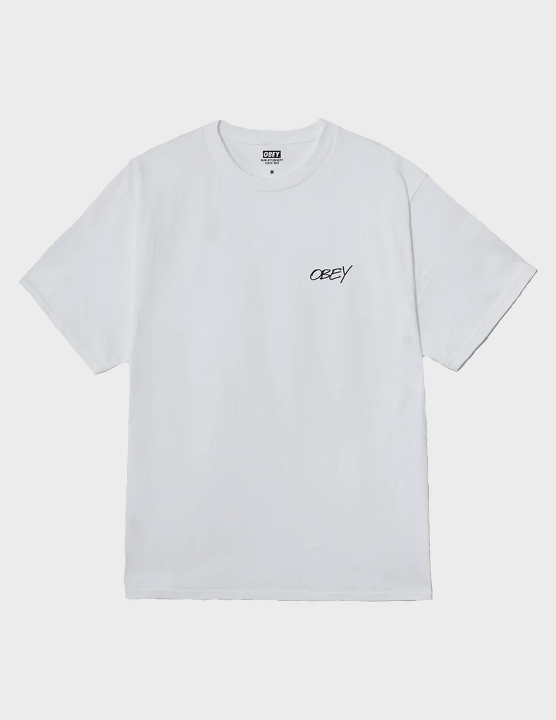 Camiseta Obey Poppies White