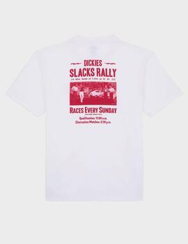 Camiseta Dickies Slacks Rally SS Tee White