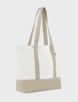 Bolso Dickies Totebag Logo Canvas Egret