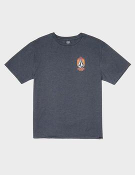 Camiseta Volcom Draggin Stone HTH SST HBK