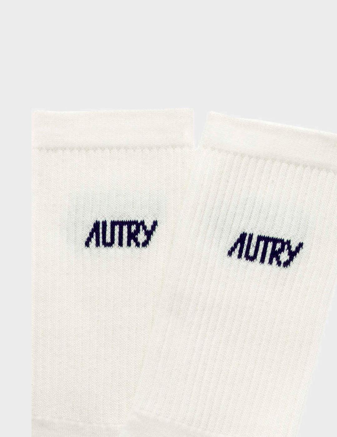 Calcetines Autry Socks Main Unic Strarts Cream/Blu