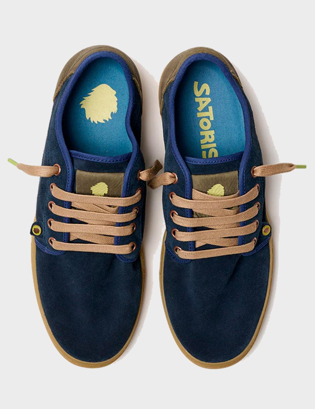 Zapatillas Satorisan Heisei Suede Navy