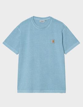 Camiseta Carhatt WIP S/S Nelson Clay Blue