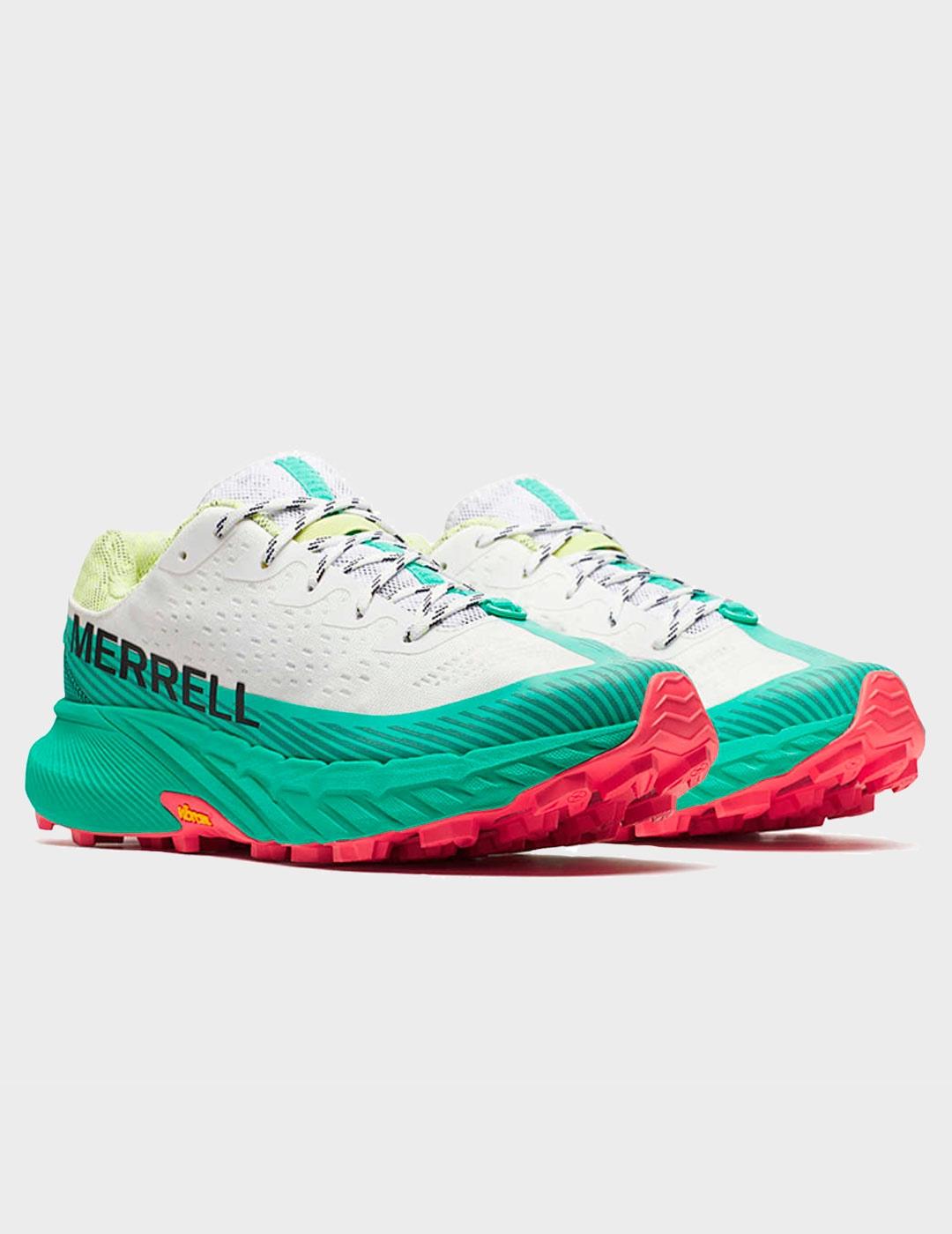 Zapatillas Merrell Agility Peak 5 White/Celadon