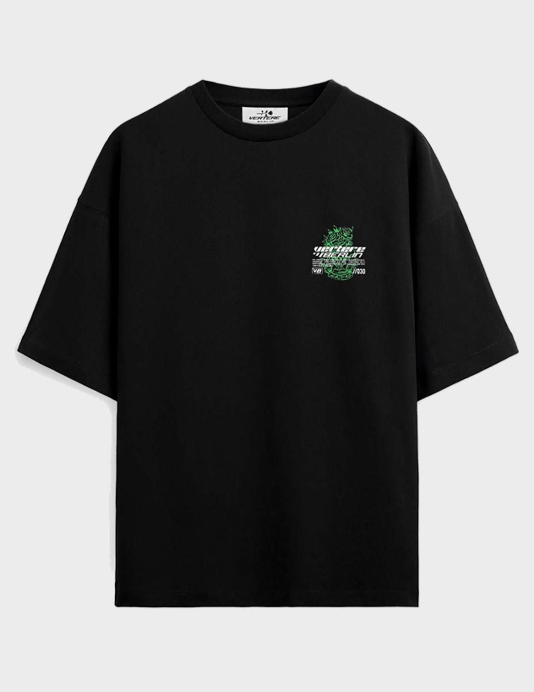 Camiseta Vertere Overlay T-shirt Black