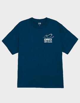 Camiseta Obey Bizarre New Visions Harbor Blue