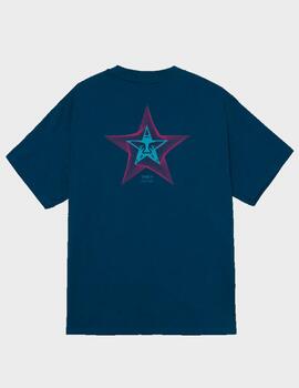 Camiseta Obey Cosmic Noise Harbor Blue