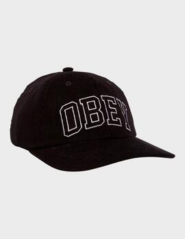 Gorra Obey Corduroy University 6 Panel ST Black