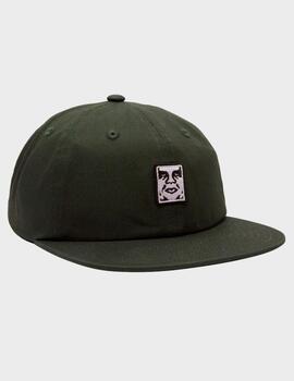 Gorra Obey Icon Patch Panel Strapback Rain Forest